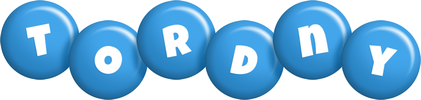 Tordny candy-blue logo