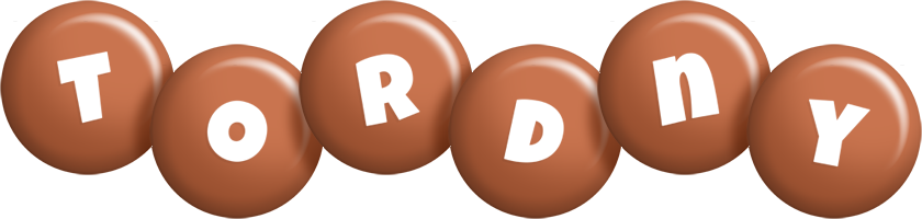 Tordny candy-brown logo