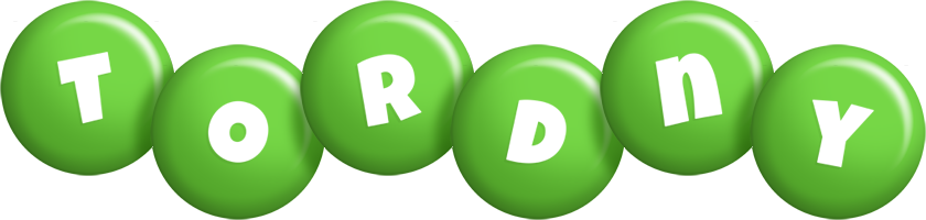 Tordny candy-green logo