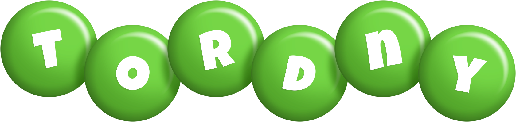 Tordny candy-green logo
