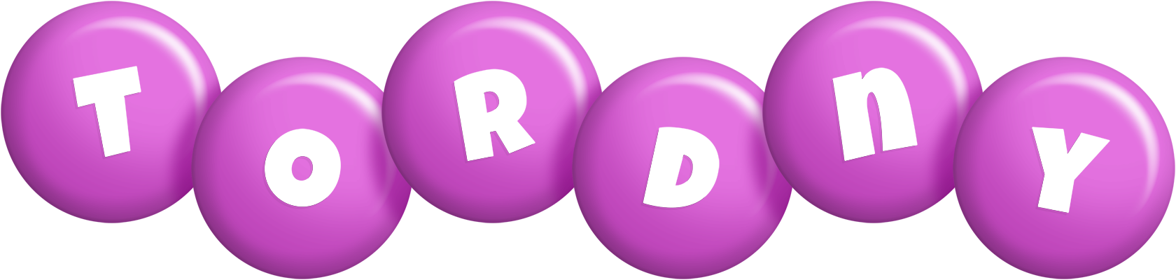 Tordny candy-purple logo