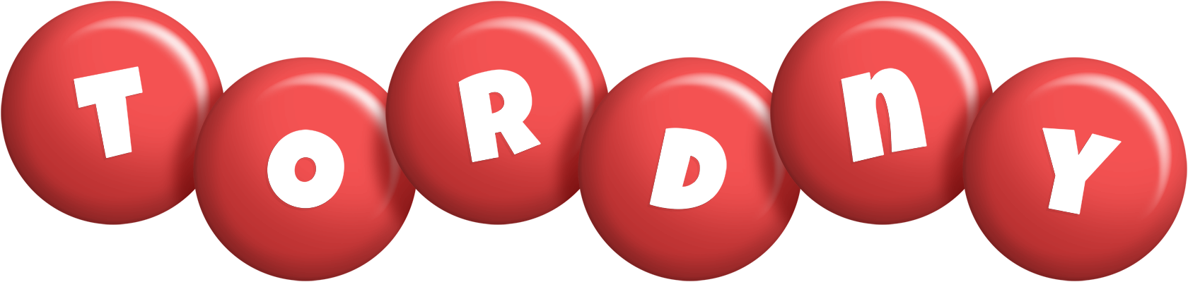 Tordny candy-red logo