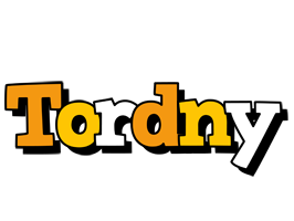 Tordny cartoon logo