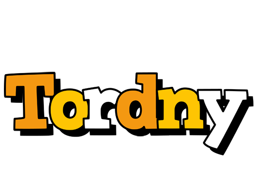 Tordny cartoon logo