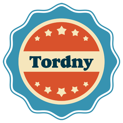 Tordny labels logo