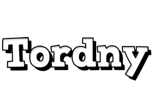 Tordny snowing logo