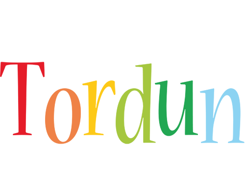 Tordun birthday logo