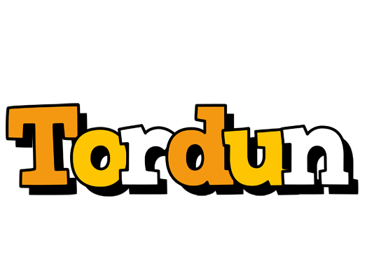 Tordun cartoon logo