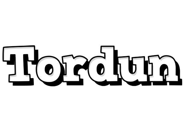 Tordun snowing logo