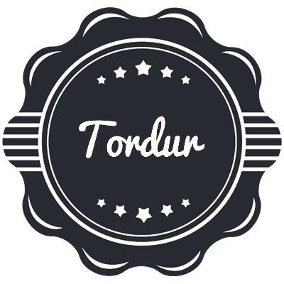 Tordur badge logo