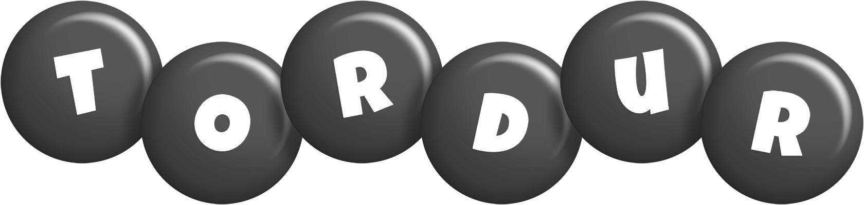 Tordur candy-black logo