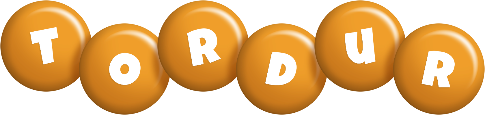 Tordur candy-orange logo