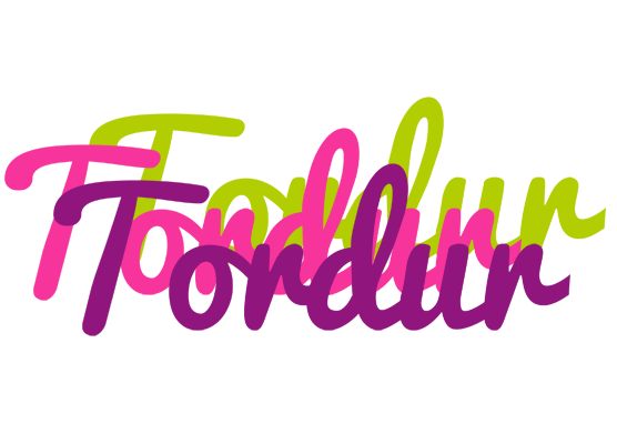 Tordur flowers logo