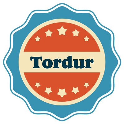 Tordur labels logo