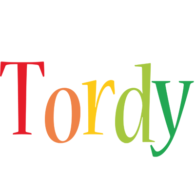 Tordy birthday logo