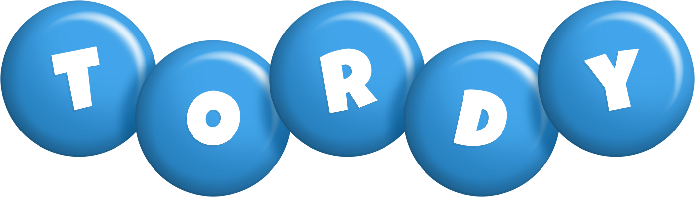 Tordy candy-blue logo