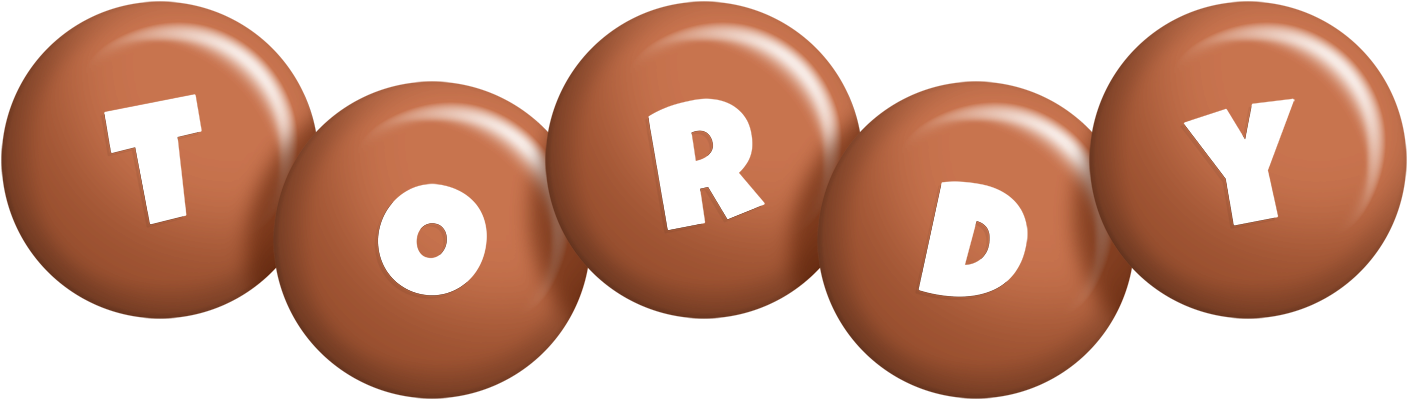Tordy candy-brown logo