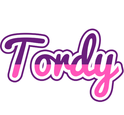 Tordy cheerful logo