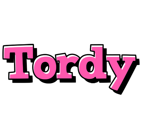 Tordy girlish logo