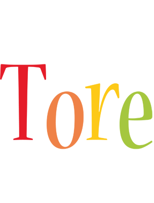 Tore birthday logo