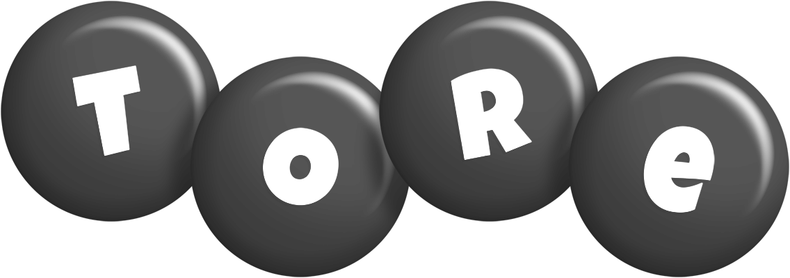 Tore candy-black logo