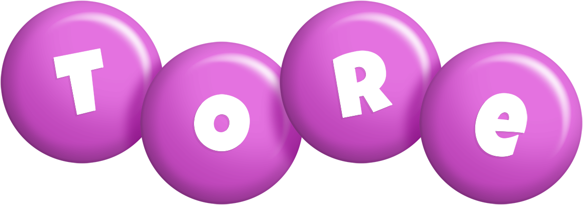 Tore candy-purple logo