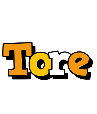 Tore cartoon logo