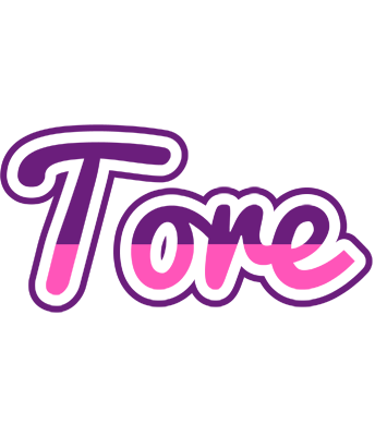 Tore cheerful logo