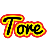 Tore flaming logo