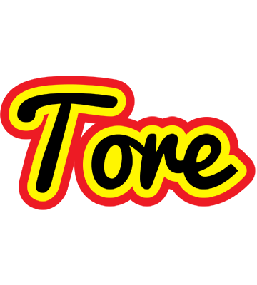 Tore flaming logo