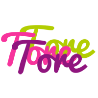 Tore flowers logo