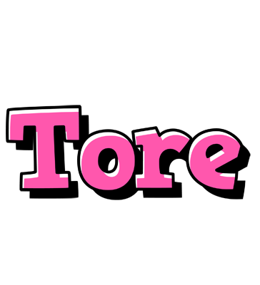 Tore girlish logo