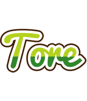 Tore golfing logo