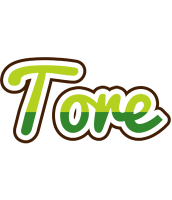 Tore golfing logo