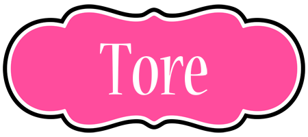 Tore invitation logo