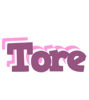 Tore relaxing logo