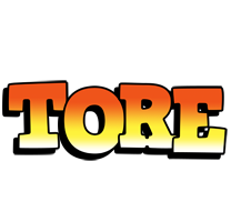 Tore sunset logo