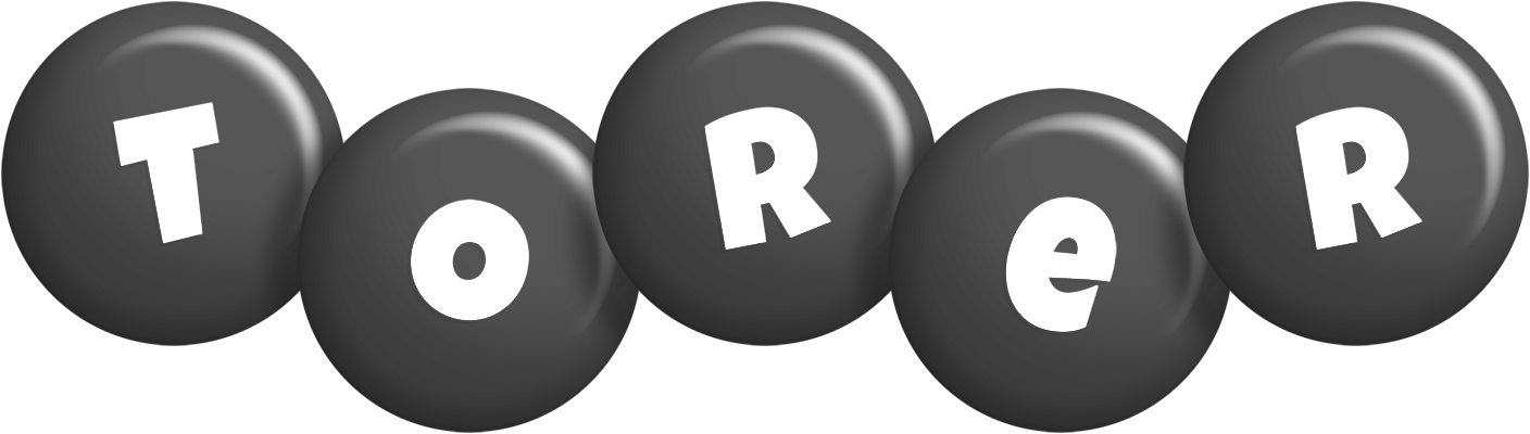 Torer candy-black logo