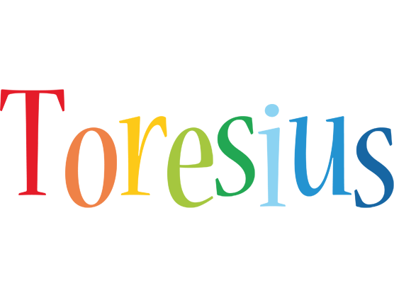 Toresius birthday logo