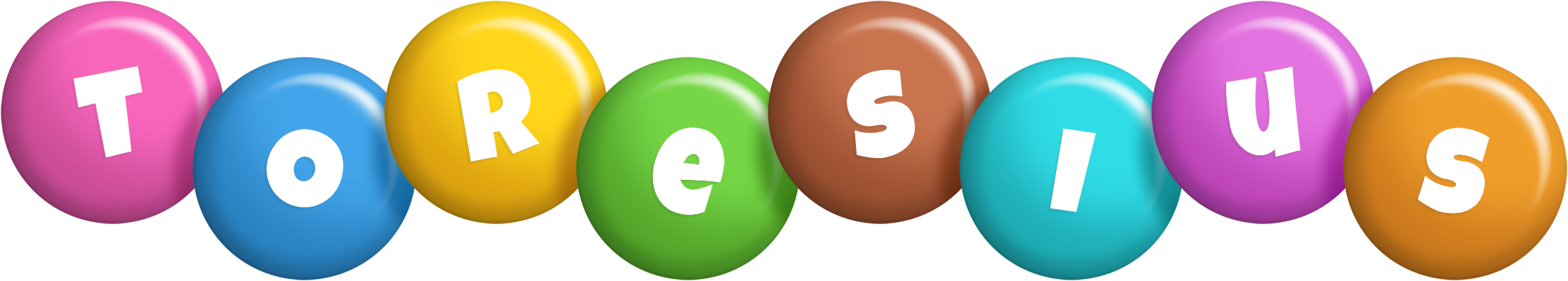 Toresius candy logo