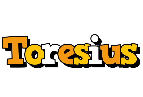 Toresius cartoon logo