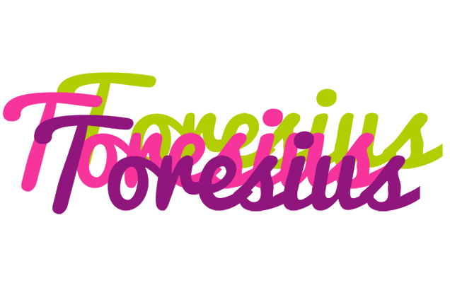 Toresius flowers logo