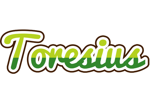 Toresius golfing logo
