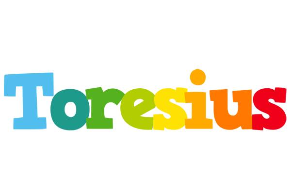 Toresius rainbows logo