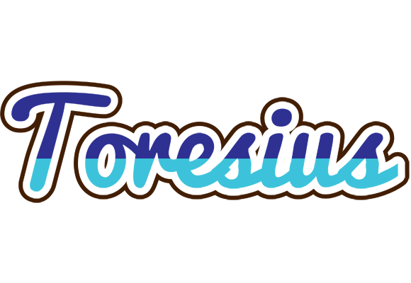 Toresius raining logo