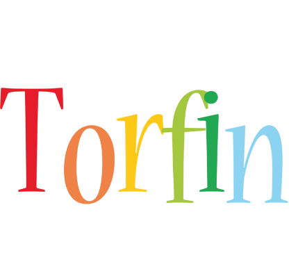 Torfin birthday logo