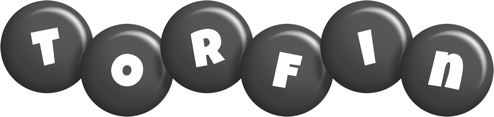 Torfin candy-black logo