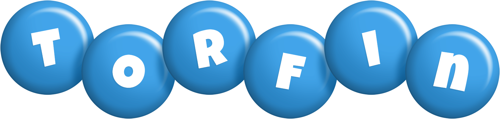 Torfin candy-blue logo