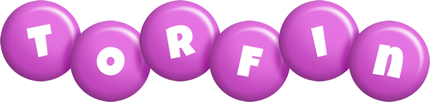 Torfin candy-purple logo