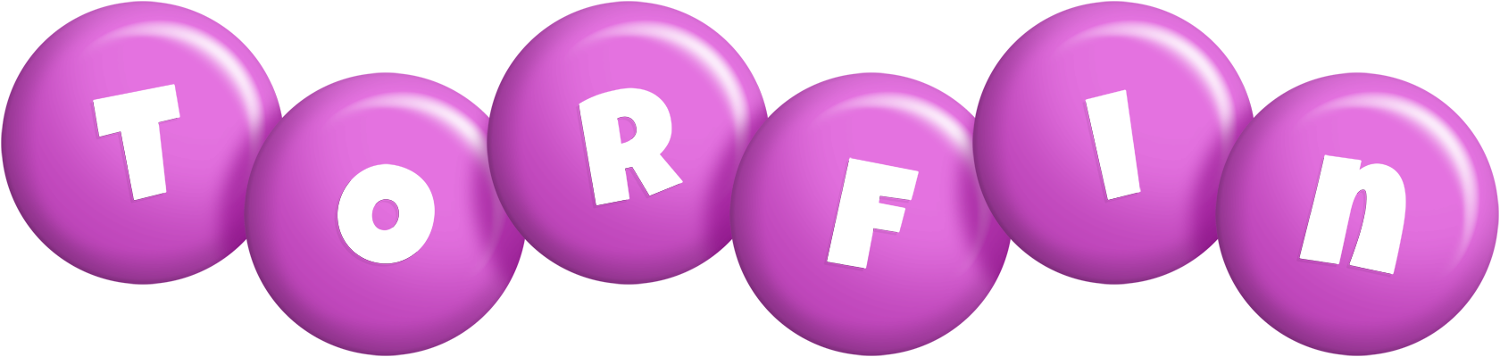 Torfin candy-purple logo